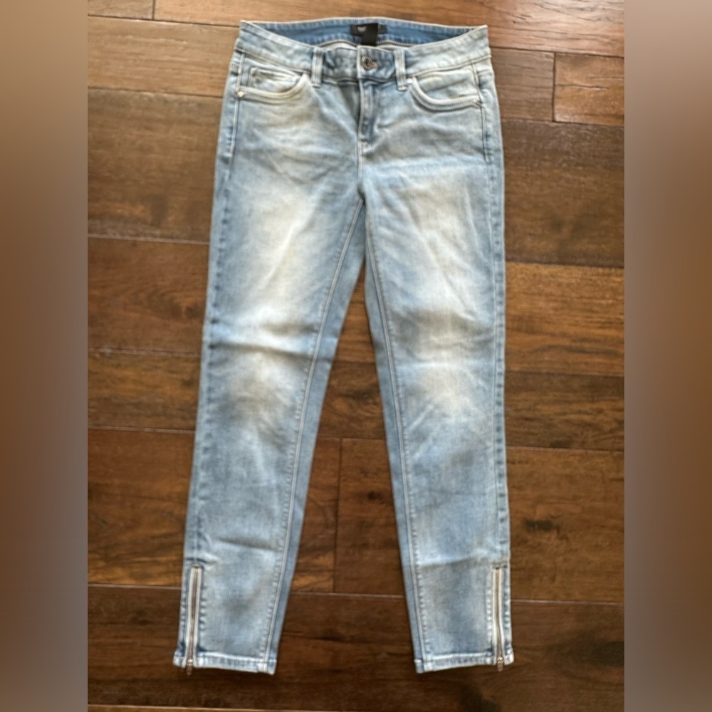 WHBM Skinny Cropped Jeans - size 0
